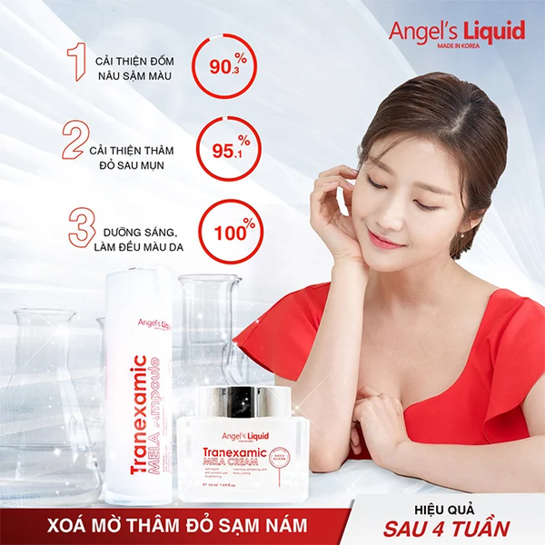 Kem Dưỡng Trị Nám Angel's Liquid Tranexamic Mela Zero