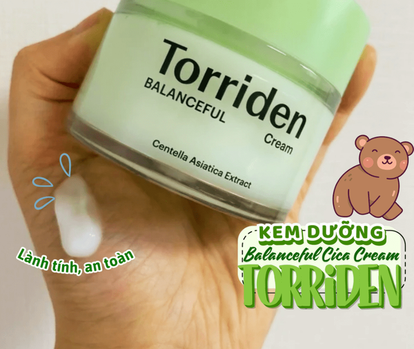 Kem dưỡng phục hồi da Torriden Centella Asiatica Extract Cream 80ml
