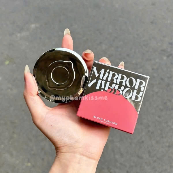 Má hồng căng bóng dạng phấn nước thuần chay Mirror Mirror Blush Cushion 5g