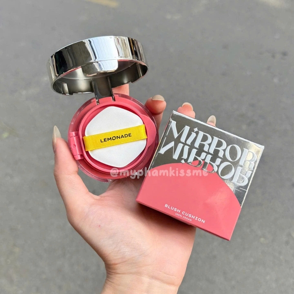 Má hồng căng bóng dạng phấn nước thuần chay Mirror Mirror Blush Cushion 5g