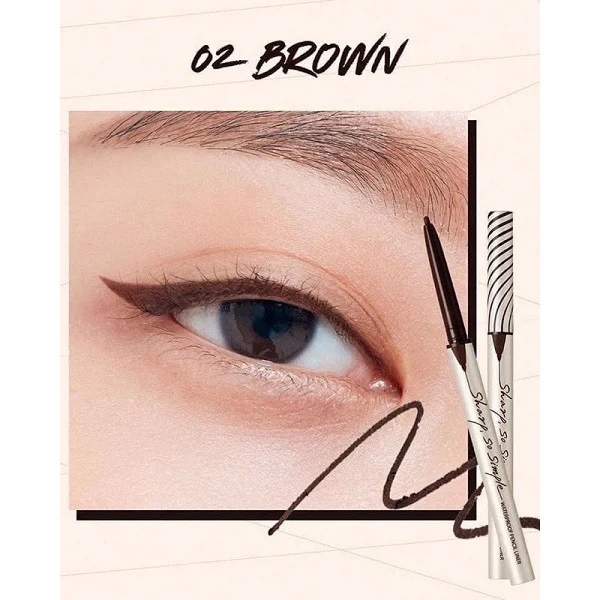 Bút kẻ mắt dạng sáp  Clio Sharp, So Simple WaterProof Pencil Liner