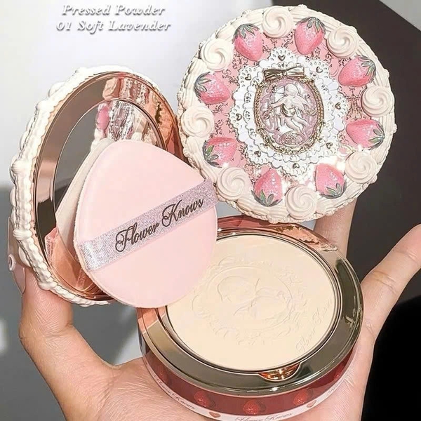 Phấn Phủ Nén Strawberry Cupid Collection Pressed Powder