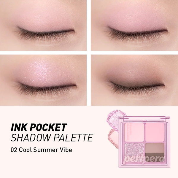 Bảng Phấn Mắt Peripera Ink Pocket Shadow Palette 6.4G