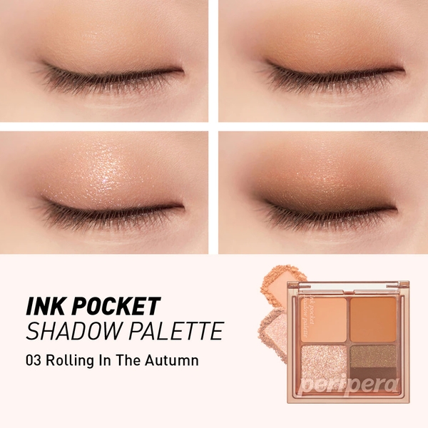 Bảng Phấn Mắt Peripera Ink Pocket Shadow Palette 6.4G