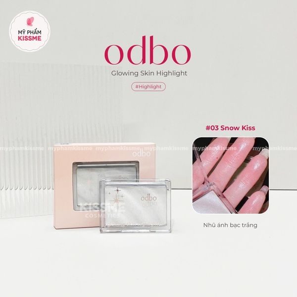 Phấn Bắt Sáng Odbo Glowing Skin Highlight