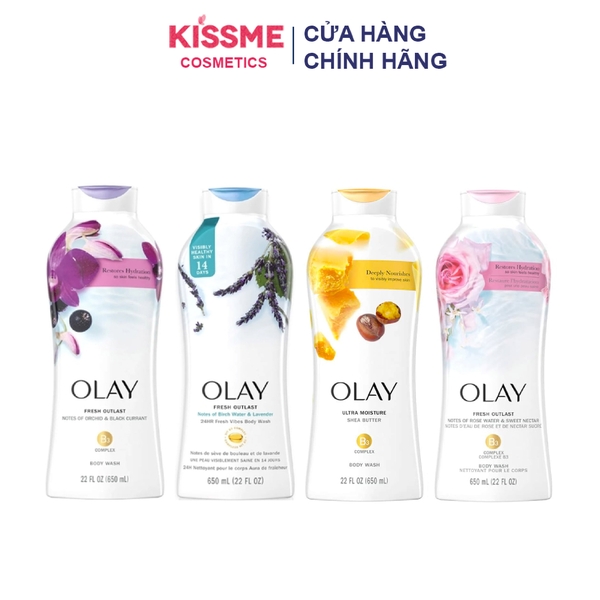 Sữa tắm dưỡng da Olay Fresh Outlast