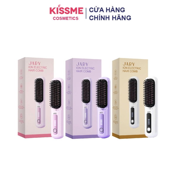 Lược điện chải tóc không dây Ion âm Jary