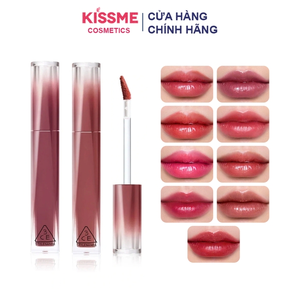 Son Tint Bóng 3CE Misty Lip Bare