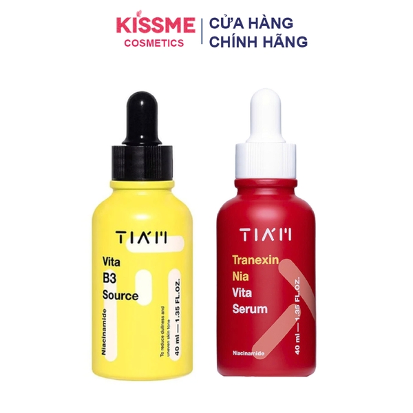 Serum dưỡng trắng mờ thâm Tiam Vita B3 Source 40ml