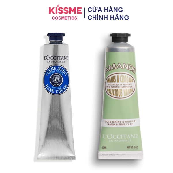 Kem dưỡng tay chiết xuất hạnh nhân L’Occitane Almond Hand Cream 30ml