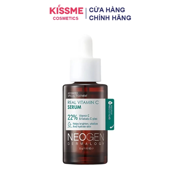 Tinh Chất Dưỡng Trắng Mờ Thâm 22% Vitamin C Kakadu Neogen Dermalogy Serum
