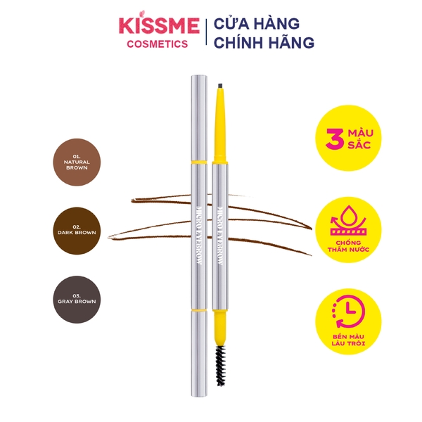 Chì Kẻ Mày Siêu Mảnh Lâu Trôi Lemonade Micro Eyebrow