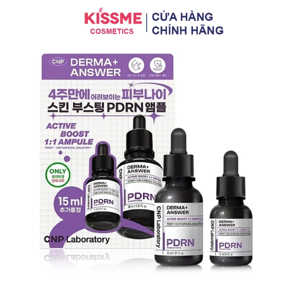 Tinh Chất PDRN Làm Sáng Da & Căng Bóng CNP Derma Answer Active Boost Ampule