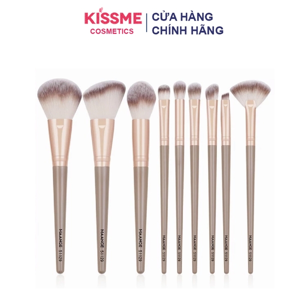 Set 9 cọ trang điểm MAANGE