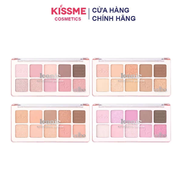 Phấn Mắt 10 Ô Odbo Iconic Eyeshadow Palette