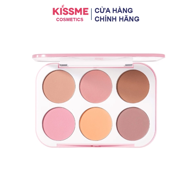 Bảng Má Hồng 6 Ô Into You Six-Color Blush Palette