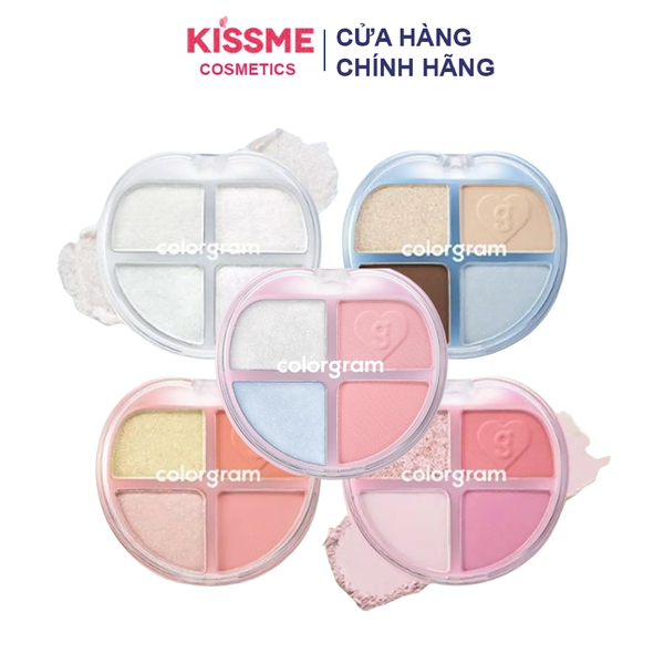 Phấn Mắt 4 Ô Colorgram Tintin Dory Eye Palette