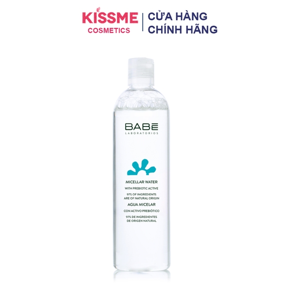 Nước tẩy trang dịu nhẹ Babe Micellar Water