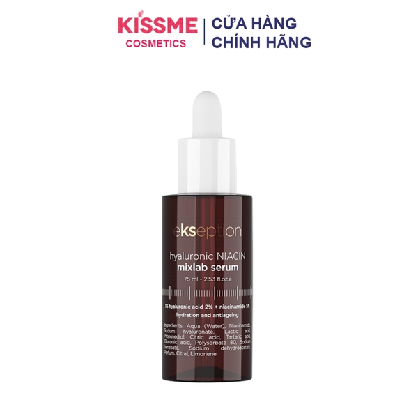 Tinh Chất Ekseption Hyaluronic Niacin Mixlab Serum 75ml
