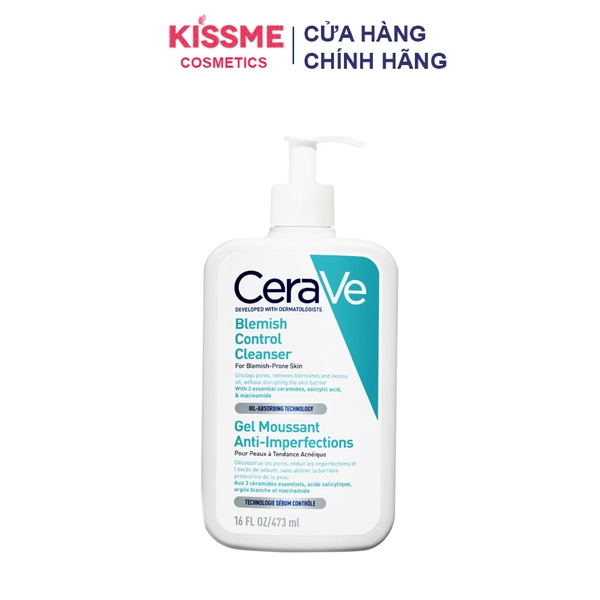 Sữa rửa mặt da nhạy cảm CeraVe Cleanser