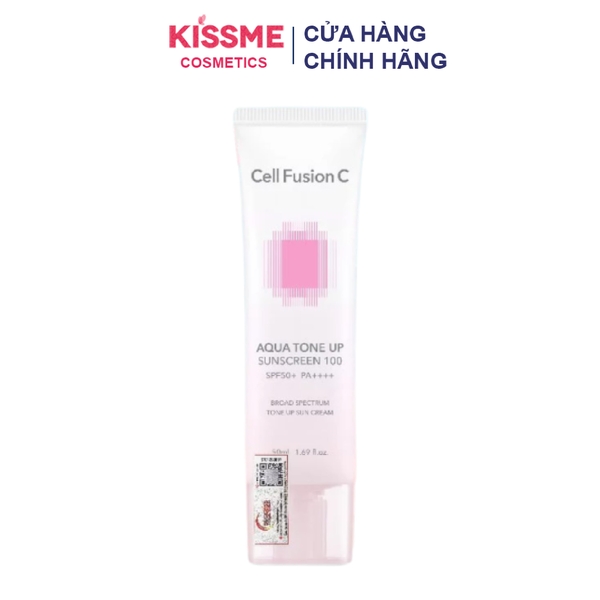 Kem Chống Nắng Cell Fusion C Toning Sunscreen 100 SPF 50+/PA++++