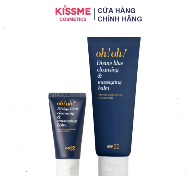 Sáp Tẩy Trang Oh!oh! Divine Blue Cleansing & Massaging Balm