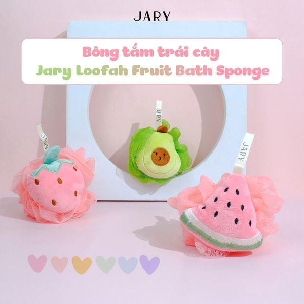 Bông tắm trái cây Jary Loofah Bath Sponge
