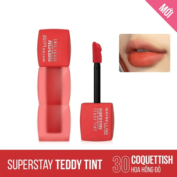 Son kem lì Maybelline Superstay Teddy Tint 5ml