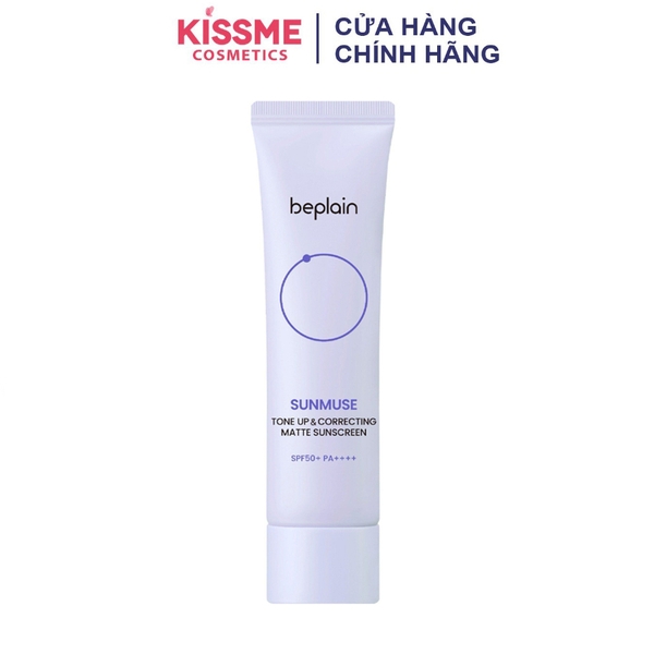 Kem chống nắng nâng tông kiềm dầu Beplain SPF 50+ PA++++