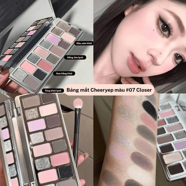 Bảng Mắt Qianyan Cheeryep True 16 Ô