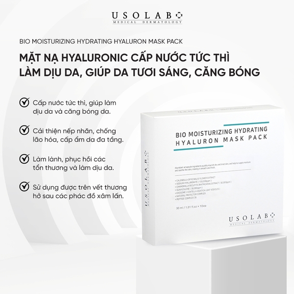 Mặt Nạ Phục Hồi Tái Tạo Da Usolab