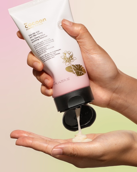 Sữa Rửa Mặt Sen Cocoon Hậu Giang 140ml