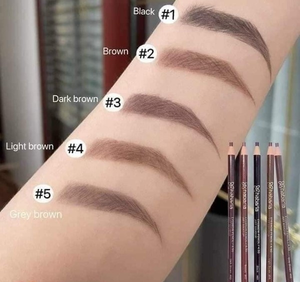 Chì Xé Kẻ Mày Habaria Eyebrow Pencil