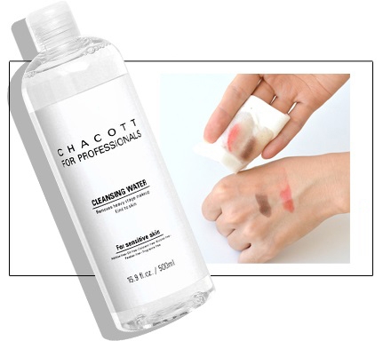 Nước tẩy trang Chacott for Professionals Cleansing Water Nhật Bản 500ml