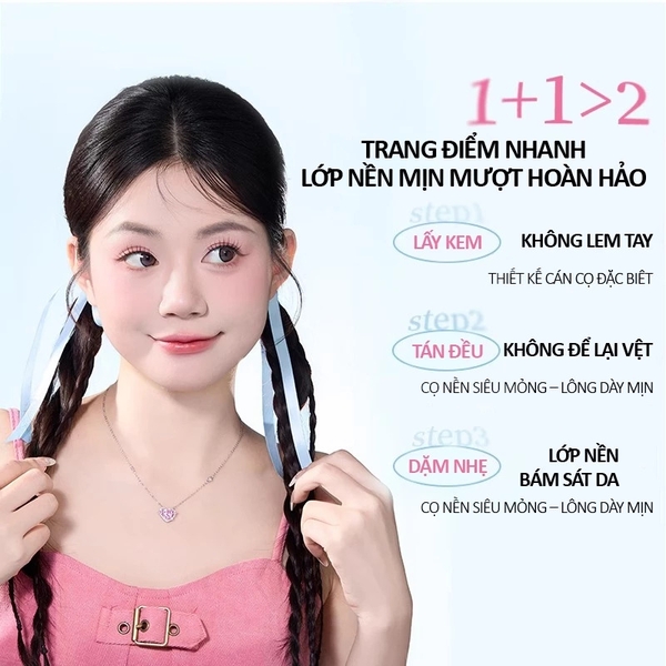 Bộ Cọ Mút Đánh Kem Nền AMORTALS