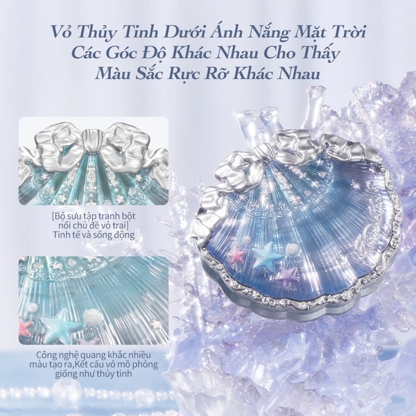 Phấn Má Hồng Flower Knows Shell 's Jewel Blush Powder