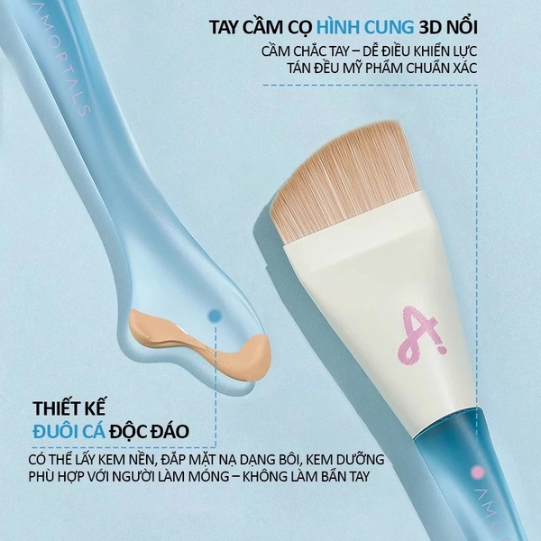 Bộ Cọ Mút Đánh Kem Nền AMORTALS