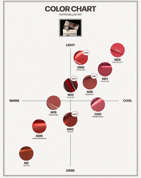 Son phao Merzy Puffer Mellow Tint