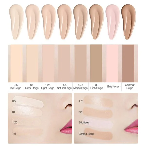 Che khuyết điểm che phủ tốt The Saem Cover Perfection Tip Concealer SPF28 PA++ 6.5g