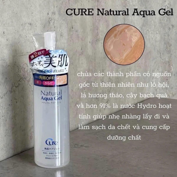 Tẩy TBC Cure Natural Aqua gel