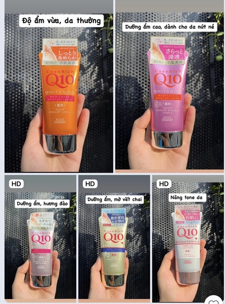 Kem dưỡng tay ẩm mịn Q10