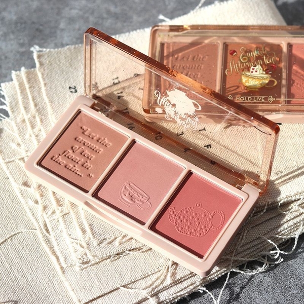 Bảng Phấn Má 3 Ô Hold Live Secret Garden Blush