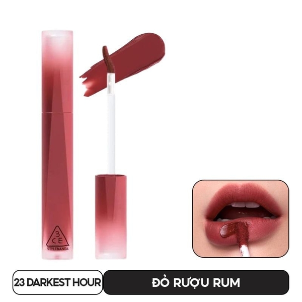 Son Kem Lì 3CE Nhung Lì Velvet Lip Tint Plush