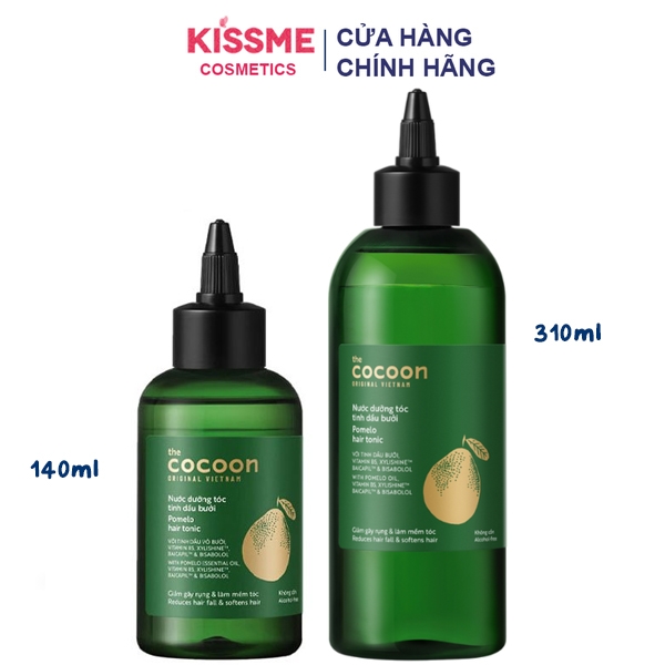 Nước dưỡng tóc tinh dầu bưởi Cocoon 140ml