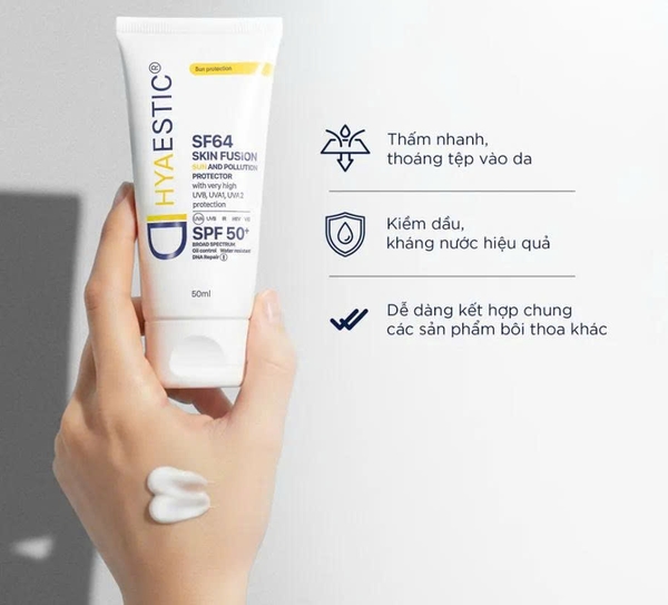 Kem chống nắng Hyaestic Skin Fusion SF64