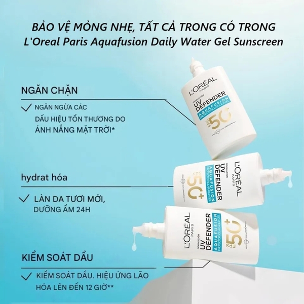 Kem Chống Nắng L'Oréal Paris UV Defender Serum SPF+ 50++++