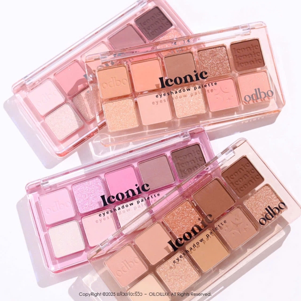 Phấn Mắt 10 Ô Odbo Iconic Eyeshadow Palette