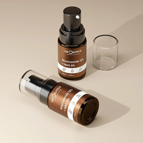 Serum kiềm dầu sáng da DrCeutics Niacinamide 12% NAG 5% Giảm Thâm Mụn