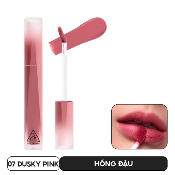 Son Kem Lì 3CE Nhung Lì Velvet Lip Tint Plush