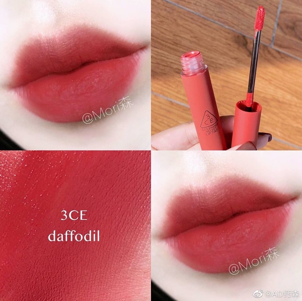 Son Kem Lì 3CE Nhung Lì Velvet Lip Tint Plush